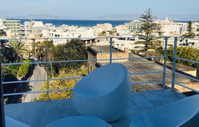 Panoramic View - Penthouse Lägenhet Rhodes City Exteriör bild
