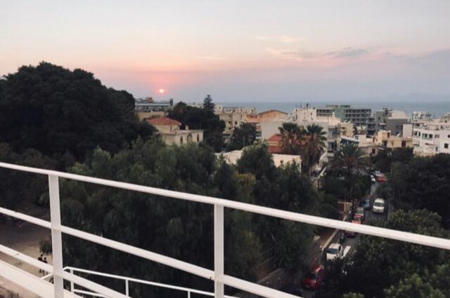 Panoramic View - Penthouse Lägenhet Rhodes City Exteriör bild