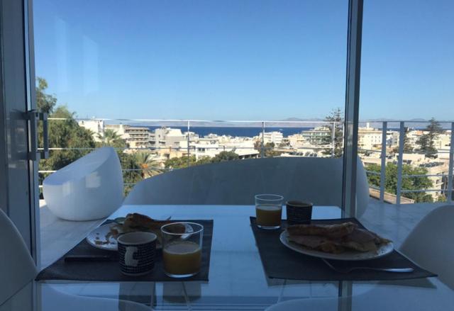 Panoramic View - Penthouse Lägenhet Rhodes City Exteriör bild